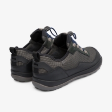 Camper Peu Pista Mens Casual Shoes US-95736 Black / Grey Online Clearance